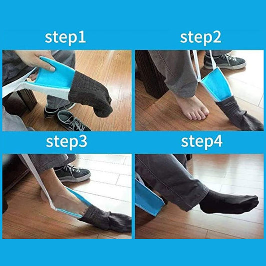 Sock Helper Pro – No Bend Sock Aid for Seniors, Post-Surgery, Limited Mobility, Pregnancy
